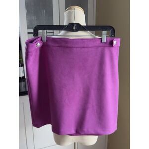 WHITE HOUSE BLACK MARKET Magenta Skirt Cute Professional Fashion Stylish Sz 12